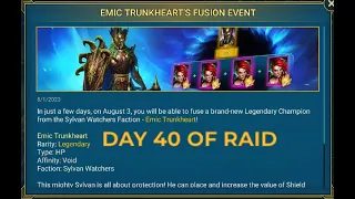 DAY 40 OF RAID SHADOW LEGENDS