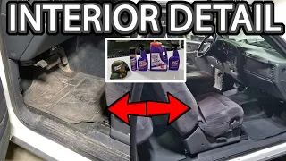 Making the NBS Silverado Interior look New Again (Interior Detail and Cleaning)