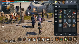 Lineage 2m crafting blue set mage gear :D