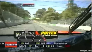 V8 Supercars Flashback - Marcos Ambrose Onboard Lap (Adelaide 2005)