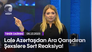 Lalə Azərtaşdan Ara Qarışdıran Şəxslərə Sərt Reaksiya!