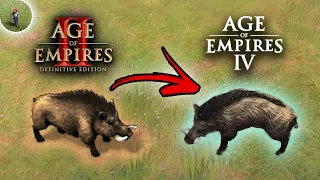 Wild Boars in Age of Empires IV!