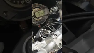 motorcycle yamaha FZ6 2006 how to adjusting idling RPM