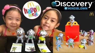 MCDONALDS DISCOVERY MINDBLOWN BOTS HAPPY MEAL TOYS MARCH 2019 - Rayne Mayne Family TV