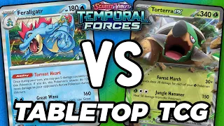 Battle of the Stage 2s! Will Feraligatr or Torterra ex Come Out on Top?