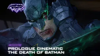 Gotham Knights - Official Prologue Cinematic - The Death of Batman