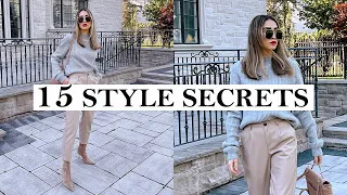 15 Style Secrets Every STYLISH Woman Knows