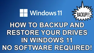 How To Backup Your Drivers in Windows 11 and Restore Them - No Software Required!