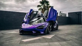 Lantana Purple Mclaren 765LT / Way down we go  4K EDİT 🎧