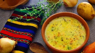 Bulgarian  Potato Soup with Yoghurt - Велинградска картофена чорба