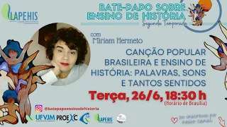 9#BP2T Canção popular brasileira e ensino de história: palavras, sobre e tantos sentidos