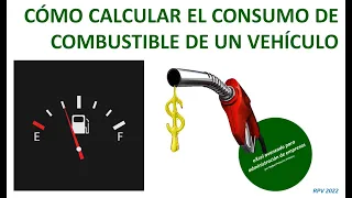 Cómo calcular el consumo de combustible de un vehículo