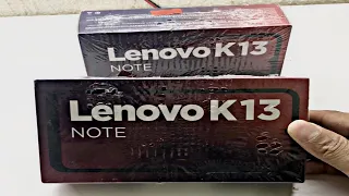 Lenovo K13 Note Unboxing