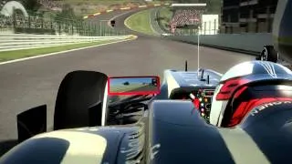 F1 2012 - Kimi vs Schumacher Overtake at Spa