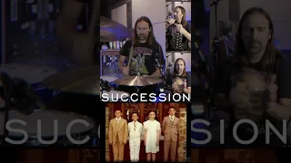 Succession TV Theme Song Drum Cover #drumcover #drum #succession #successionseason4 #shorts