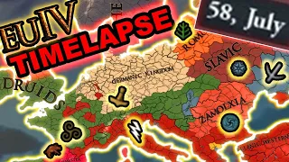 What Happens If Every Religion in 58 Is Their Own Country? | Europa Universalis 4 AI Only Timelapse