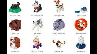 Secret Life Of Pets 2 Mcdonald's May/June 2019 Happy Meal Collectibles are Here in UK and Russia!