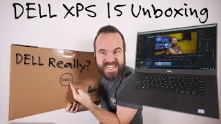 Dell XPS 15 9570 (2018) Unboxing, What was Dell Thinking!?! New Laptop For Video Editing!