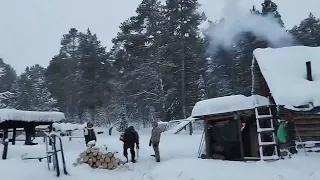 Показываю тайгу куда мы заехали и где жили 2024 г.