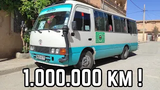 This Toyota Coaster Bus Has Done Over 1 Million Kilometers ! Walkaround , Engine , And Test Drive .
