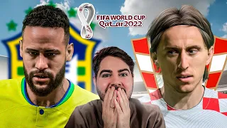 VINGANÇA CONTRA CROACIA! JOGANDO FIFA 23 COPA DO MUNDO EM 2024!