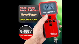 DIY Lithium Battery 18650 Battery Internal Resistance Tester