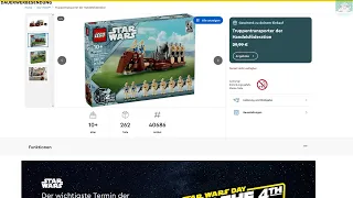 Einkaufstipps zum Lego® Star Wars™ Tag - May the 4th (be with you) 2024