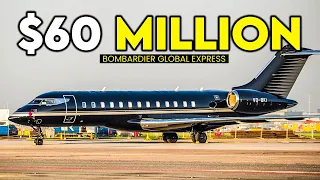 Exclusive Look! Inside the Ultra-Luxurious Bombardier Global Express Private Jet!