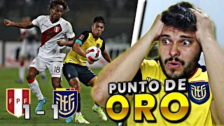 💥PERU (1) Vs (1) ECUADOR |  ELIMINATORIAS QATAR 2022🏆 | FEHCA 16 | CADA VEZ MAS CERCA DE QATAR