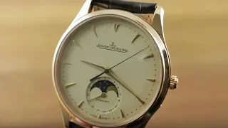 Jaeger-LeCoultre Master Ultra Thin Moon (Q1362520) JLC Watch Review