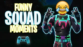 FUNNY Moments With The Squad! (Fortnite Battle Royale)