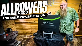 ALLPOWERS R600: 100W Solar Portable Power Station 2023 - Unboxing & Review | FireAndIceOutdoors.net