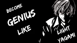 HOW TO BECOME A GENIUS? HOW TO STUDY LIKE LIGHT YAGAMI death note