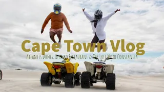 Cape Town Vlog Part1 | Atlantis Dunes, Blanko Restaurant & The Last Word Constantia
