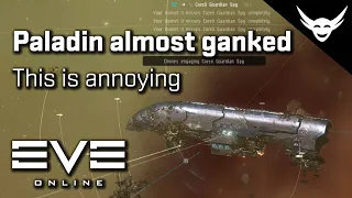 EVE Online - My Paladin almost Ganked