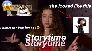 I MADE MY TEACHER CRY?! - *my first storytime*