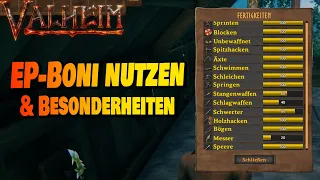 Fertigkeiten Guide - Versteckte Boni & XP Boost gezielt nutzen! | Valheim Guide