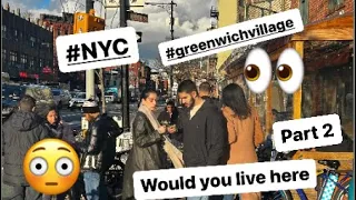 Walking tour of NYC. Would you live here or visit? Can you find the quick peek of Chris Rock? #viral