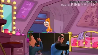 Phineas and ferb and incredibles coffin dance