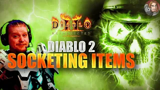 Diablo II Resurrected - How to Socket Equipment (Horadric Cube Recipes & More