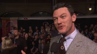 Beauty and the Beast Luke Evans World Premiere Interview