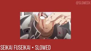 Seikai Fuseikai • Slowed [Misfit of Demon King Academy OP] [Anos Version]