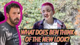 Ben Affleck's Daughter Seraphina Shows Off New Pink Buzzed Hair Do