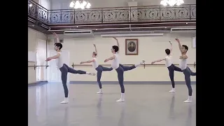 Vaganova Ballet Academy men class exam 2020