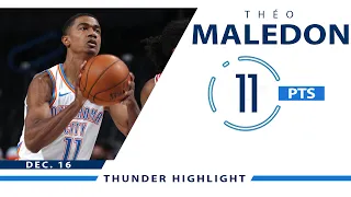 Théo Maledon's Full Highlights: 11 PTS vs Bulls | 2020 Preseason - 12.16.20