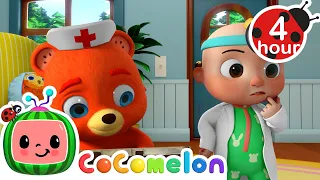 Our Friend Emmy Is Sick Song + More | Cocomelon - JJ's Animal Time | Toddler Learning Cartoons