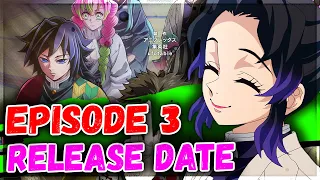 Demon Slayer Season 4 Episode 3 Release Date