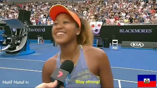 Naomi Osaka | A message for Haiti in haitian language