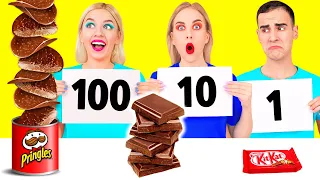 100 Schichten Nahrung Challenge #13 von BooBoom Challenge