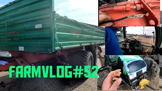 FarmVLOG#52 Erste"große"Tour mit dem Agrotron106